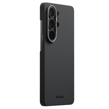 Pitaka Edge Case за Samsung Galaxy S26 Ultra (Black/Grey) – MagSafe калъф от арамид