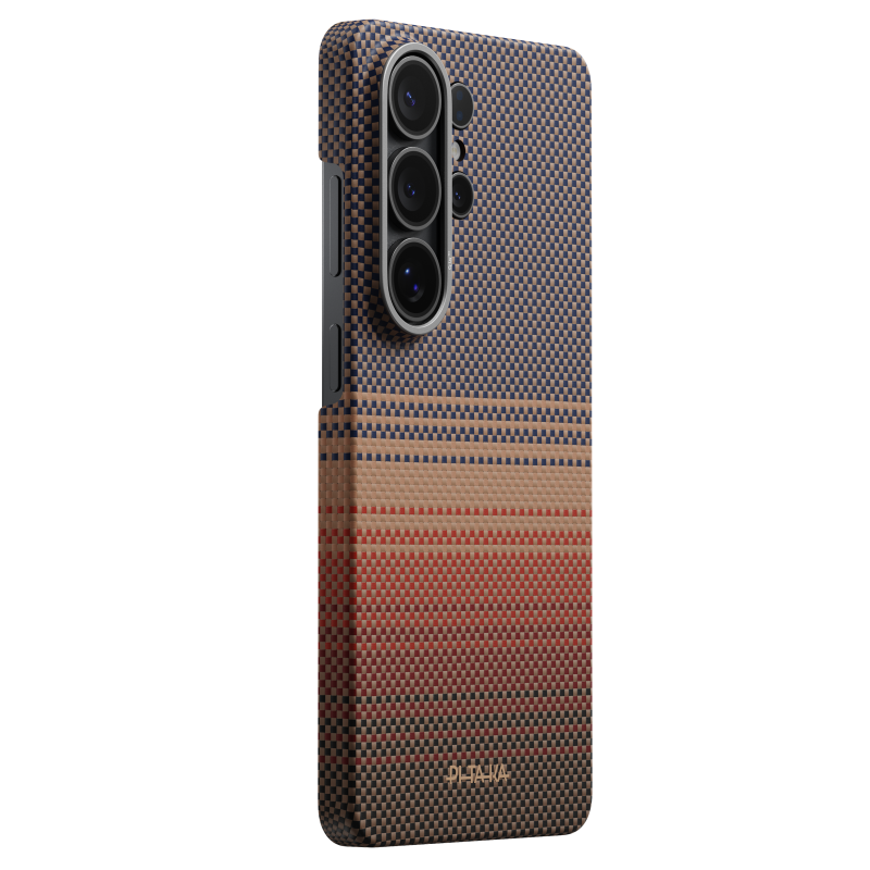 Pitaka Edge Case за Samsung Galaxy S26 Ultra (Sunset) – MagSafe калъф от арамид - Pitaka Edge Case за Samsung Galaxy S26 Ultra (Sunset) – MagSafe