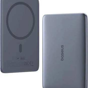 Baseus PicoGo MagSafe Power Bank 5000mAh 20W - Безжична външна батерия с USB-C