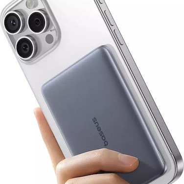 Baseus PicoGo MagSafe Power Bank 5000mAh 20W - Безжична външна батерия с USB-C - Външни батерии Baseus PicoGo MagSafe Power Bank 5000mAh 20W - Безжична външна батерия с USB-C - Baseus PicoGo MagSafe Power Bank 5000mAh 20W - Безжична външна б