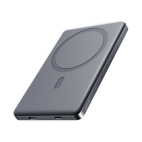 Joyroom MagSafe Power Bank 5000mAh 20W - Магнитна безжична външна батерия с USB-C - Външни батерии Joyroom MagSafe Power Bank 5000mAh 20W - Магнитна безжична външна батерия с USB-C - Joyroom MagSafe Power Bank 5000mAh 20W - Магнитна безжична външн