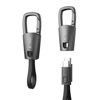Tech-Protect UltraBoost DNA Type-C Кабел Ключодържател PD 60W / 3A