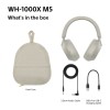 Sony WH-1000XM5 Безжични Слушалки с Active Noise Cancelling – Silver - Безжични слушалки Sony WH-1000XM5 Безжични Слушалки с Active Noise Cancelling – Silver - Sony WH-1000XM5 Безжични Слушалки с Active Noise Cancelling – Si