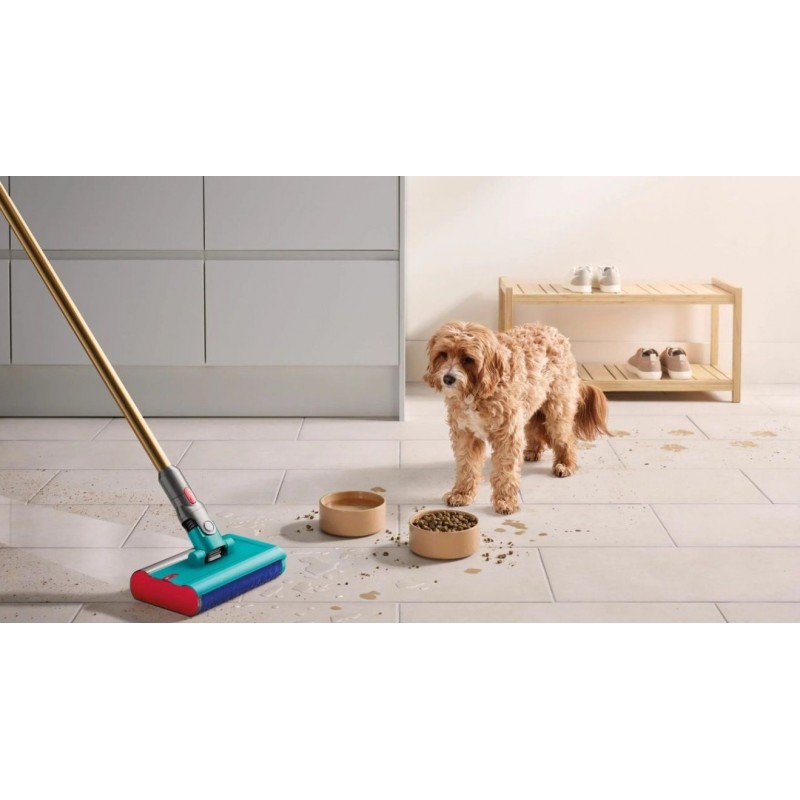 Dyson V15s Detect Submarine Безжична Прахосмукачка Dry & Wet – Nickel/Satin Yellow - Dyson V15s Detect Submarine Безжична Прахосмукачка Dry & Wet