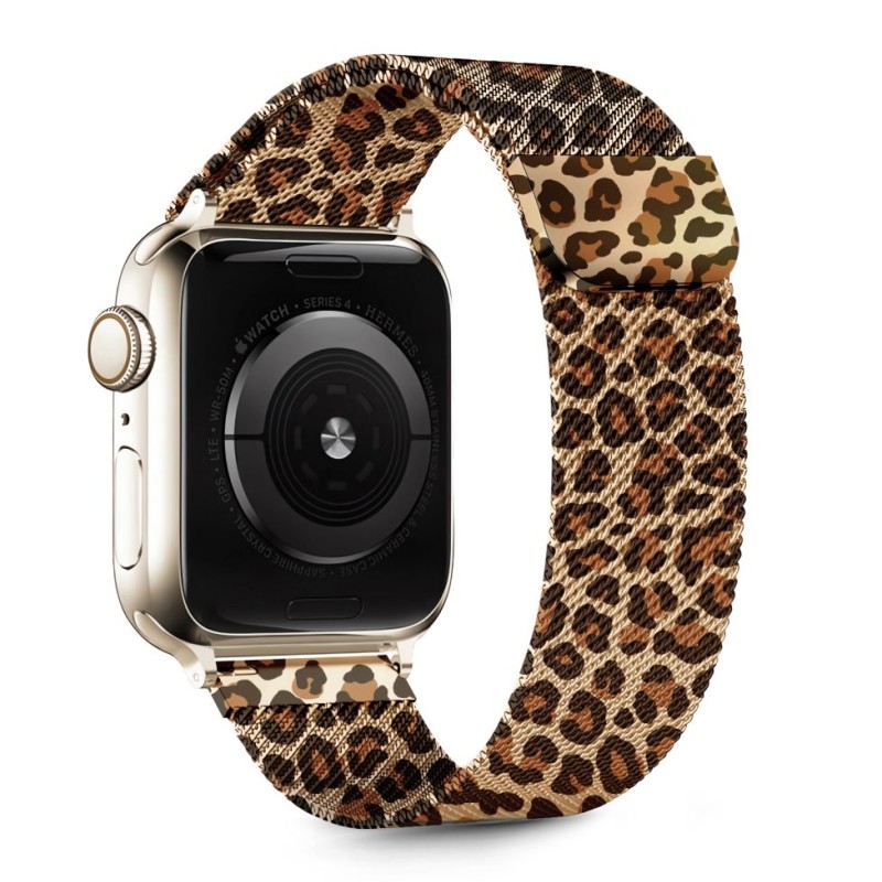 Tech-Protect Lamano Panther - Метална Каишка за Apple Watch 8 / 9 / 10 / 11 / SE (40 / 41 / 42 mm) - Смарт часовници Tech-Protect Lamano Panther - Метална Каишка за Apple Watch 8 / 9 / 10 / 11 / SE (40 / 41 / 42 mm) - Tech-Protect Lamano Panther - Метална Каишка за Apple Watch 8 /