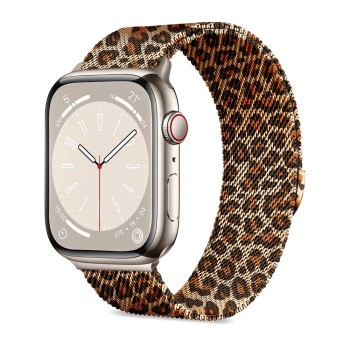 Tech-Protect Lamano Panther - Метална Каишка за Apple Watch 8 / 9 / 10 / 11 / SE (40 / 41 / 42 mm)