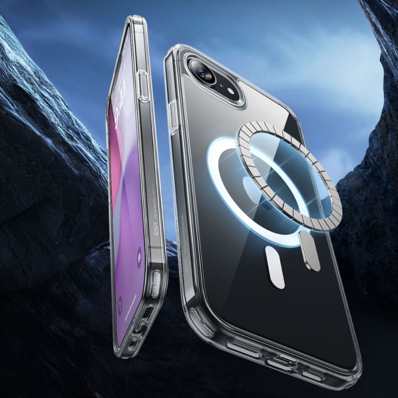 ESR Classic Hybrid HaloLock MagSafe Калъф за iPhone 16e / 17e – Прозрачен - iPhone 16e ESR Classic Hybrid HaloLock MagSafe Калъф за iPhone 16e / 17e – Прозрачен - ESR Classic Hybrid HaloLock MagSafe Калъф за iPhone 16e / 17e –