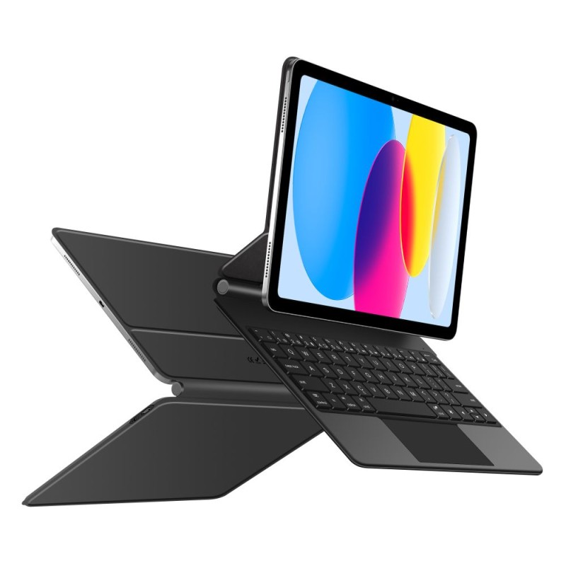 Калъф с клавиатура и тъчпад за iPad 10.9″ (2022) / iPad 11″ (2025) – Tech-Protect SmartCase Magnetic Black - калъфи iPad Калъф с клавиатура и тъчпад за iPad 10.9″ (2022) / iPad 11″ (2025) – Tech-Protect SmartCase Magnetic Black - Калъф с клавиатура и тъчпад за iPad 10.9″ (2022) / iPad 11″ (202