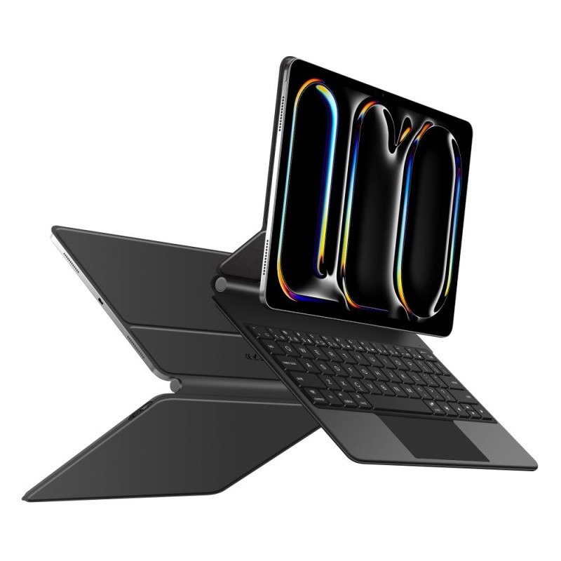 Калъф с клавиатура и тъчпад за iPad Pro 11″ (2024/2025) – Tech-Protect SmartCase Magnetic Black - калъфи iPad Калъф с клавиатура и тъчпад за iPad Pro 11″ (2024/2025) – Tech-Protect SmartCase Magnetic Black - Калъф с клавиатура и тъчпад за iPad Pro 11″ (2024/2025) – Tech-P