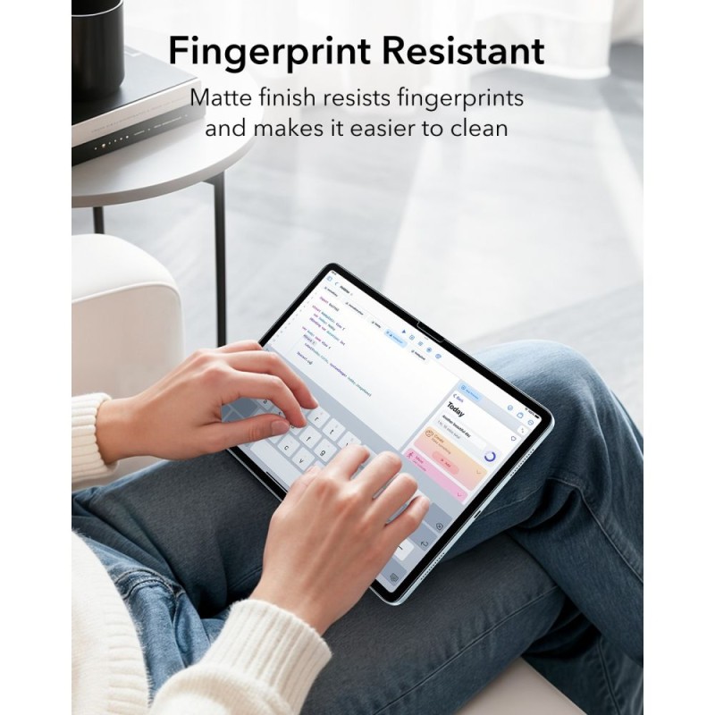 ESR Paper-Feel Матов Протектор (2 бр.) за iPad 10.9″ (2022) / 11″ (2025) – Anti-Glare, Apple Pencil - Apple ESR Paper-Feel Матов Протектор (2 бр.) за iPad 10.9″ (2022) / 11″ (2025) – Anti-Glare, Apple Pencil - ESR Paper-Feel Матов Протектор (2 бр.) за iPad 10.9″ (2022) / 11