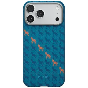 MagSafe Калъф за iPhone 17 Pro – PITAKA Happiness Rides Edge Aramid Case