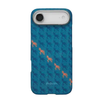 PITAKA Edge Rides MagSafe Калъф за iPhone 17 Air Indigo- Aramid Fiber