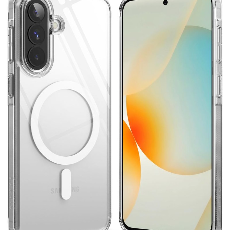 Прозрачен Магнитен Кейс Ringke Fusion Magnetic с MagSafe за Galaxy A57 5G - Samsung A Прозрачен Магнитен Кейс Ringke Fusion Magnetic с MagSafe за Galaxy A57 5G - Прозрачен Магнитен Кейс Ringke Fusion Magnetic с MagSafe за Gala