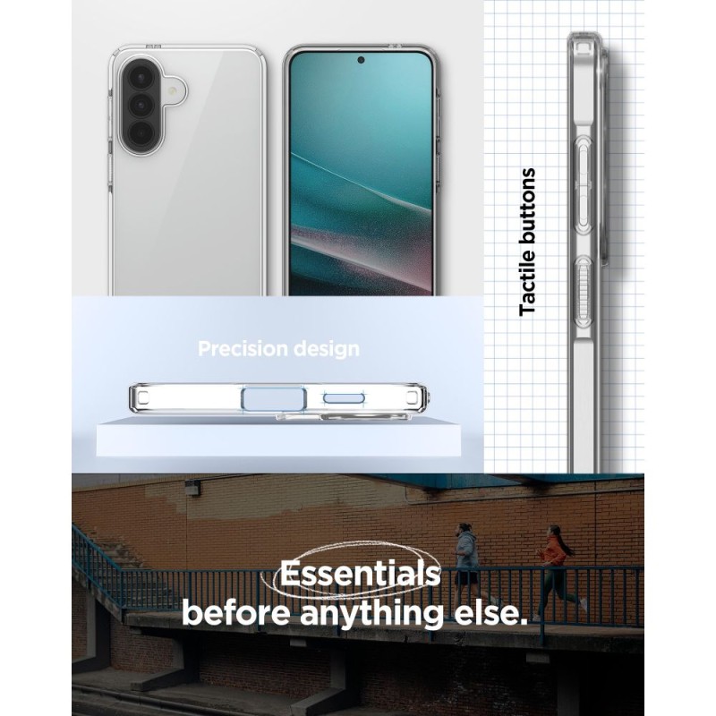 Прозрачен Силиконов Кейс Spigen Liquid Crystal за Galaxy A57 5G - Samsung A Прозрачен Силиконов Кейс Spigen Liquid Crystal за Galaxy A57 5G - Прозрачен Силиконов Кейс Spigen Liquid Crystal за Galaxy A57 5G