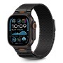 Метална Каишка тип Миланезе Tech-Protect за Apple Watch - Черен / Оранжев