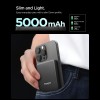Външна Магнитна Батерия Spigen Essential Qi2 MagSafe Power Bank 5000mAh 22.5W – Черен - Външни батерии Външна Магнитна Батерия Spigen Essential Qi2 MagSafe Power Bank 5000mAh 22.5W – Черен - Външна Магнитна Батерия Spigen Essential Qi2 MagSafe Power Bank