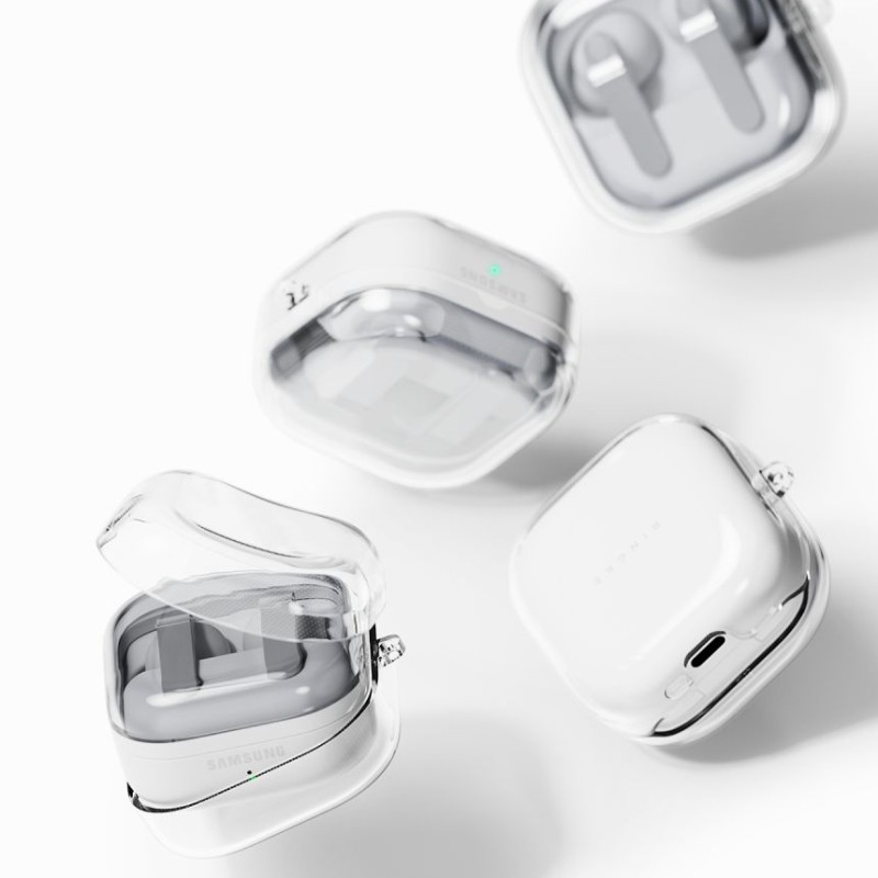 Прозрачен Кейс Ringke Air за Samsung Galaxy Buds 4 / 4 Pro – Удароустойчив - Безжични слушалки Прозрачен Кейс Ringke Air за Samsung Galaxy Buds 4 / 4 Pro – Удароустойчив - Прозрачен Кейс Ringke Air за Samsung Galaxy Buds 4 / 4 Pro – Уда