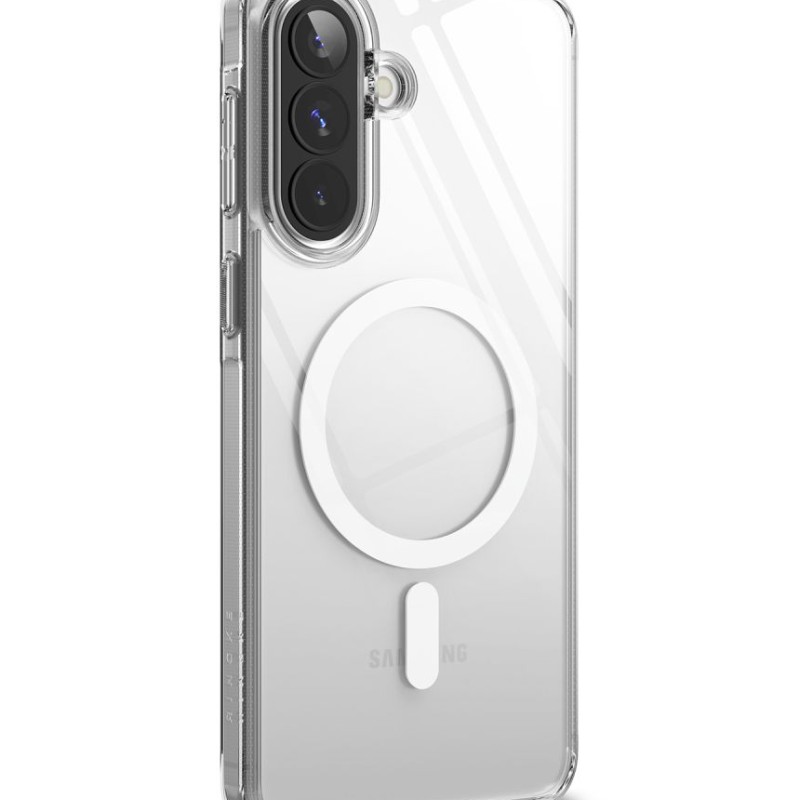 Прозрачен Магнитен Кейс Ringke Fusion Magnetic с MagSafe за Galaxy A57 5G - Samsung A Прозрачен Магнитен Кейс Ringke Fusion Magnetic с MagSafe за Galaxy A57 5G - Прозрачен Магнитен Кейс Ringke Fusion Magnetic с MagSafe за Gala