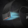 Метална Каишка тип Миланезе Tech-Protect за Apple Watch - Черен / Оранжев - Apple Watch Метална Каишка тип Миланезе Tech-Protect за Apple Watch - Черен / Оранжев - Метална Каишка тип Миланезе Tech-Protect за Apple Watch - Черен