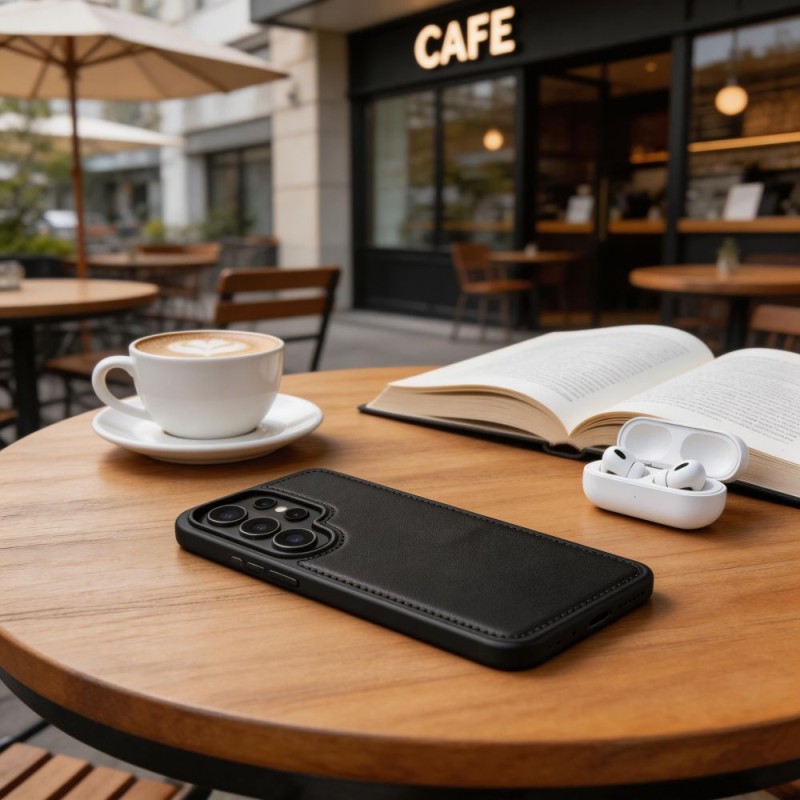 Матов Кожен Калъф тип тефтер Tech-Protect Wallet MagSafe за Galaxy S26 Ultra - Samsung S Матов Кожен Калъф тип тефтер Tech-Protect Wallet MagSafe за Galaxy S26 Ultra - Матов Кожен Калъф тип тефтер Tech-Protect Wallet MagSafe за Gala