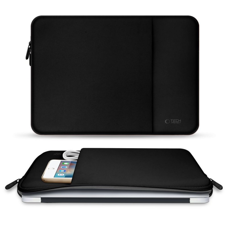 TECH-PROTECT NEOPREN КАЛЪФ ЗА ЛАПТОП 13 ЧЕРЕН - TECH-PROTECT NEOPREN КАЛЪФ ЗА ЛАПТОП 13 ЧЕРЕН - 0795787710845