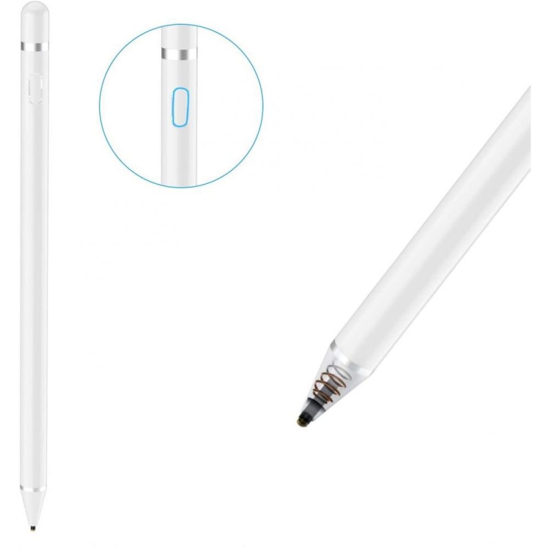 TECH-PROTECT ACTIVE STYLUS PEN WHITE - TECH-PROTECT ACTIVE STYLUS PEN WHITE - 0795787711583