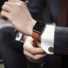 TECH-PROTECT LEATHERFIT КОЖЕНА КАИШКА ЗА APPLE WATCH 8 / 9 / 10 / 11 / SE / ULTRA (44 / 45 / 46 / 49 ММ) КАФЯВА - 0795787713716