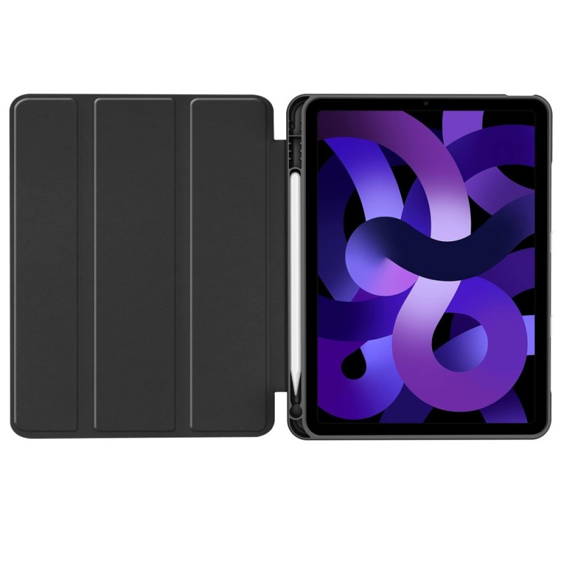 Tech-Protect SmartCase Pen калъф с поставка и отделение за Apple iPad Air 10.9” (4/5 2020–2022, 6/7/8 2024–2026) Black - 0795787714508