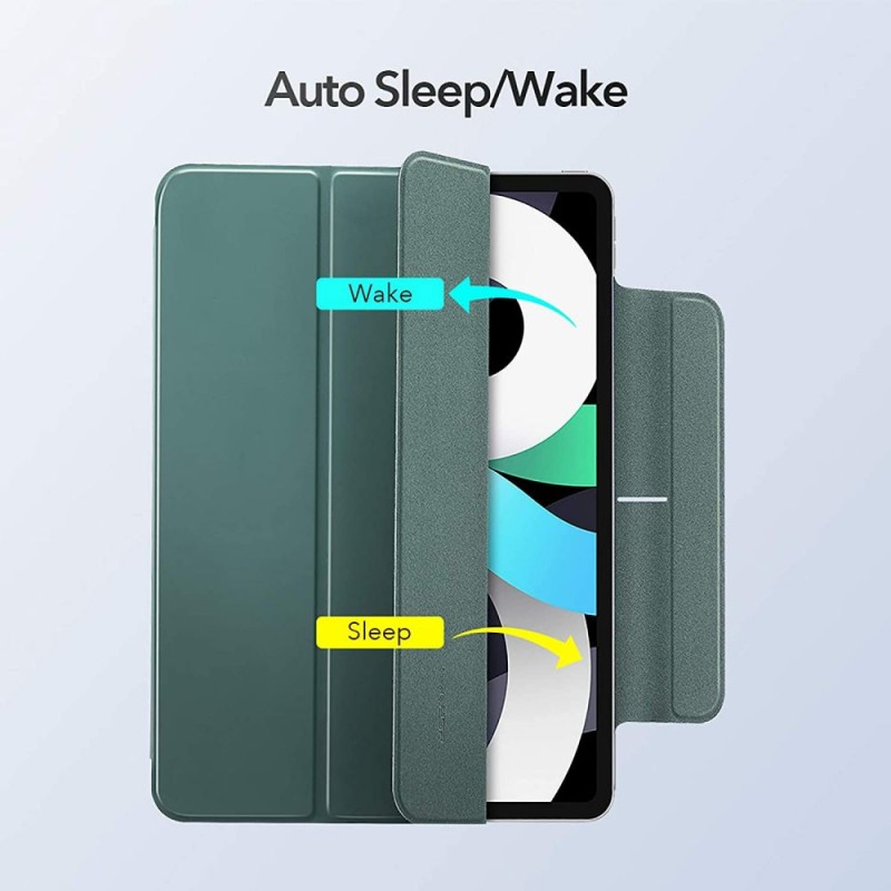 ESR Rebound Magnetic Магнитен калъф за iPad Air 10.9 (4/5/2020-2022) и 11 (6/7/8/2024-2026) Cactus Green - ESR Rebound Magnetic Магнитен калъф за iPad Air 10.9 (4/5/2020-2022) и 11 (6/7/8/2024-2026) Cactus Green - 4894240122679