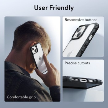 ESR AIR ARMOR за iPhone 14 Plus / 15 Plus – прозрачно/черно ESR AIR ARMOR за iPhone 14 Plus / 15 Plus – прозрачно/черно