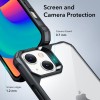 ESR AIR ARMOR за iPhone 14 Plus / 15 Plus – прозрачно/черно - 4894240161494