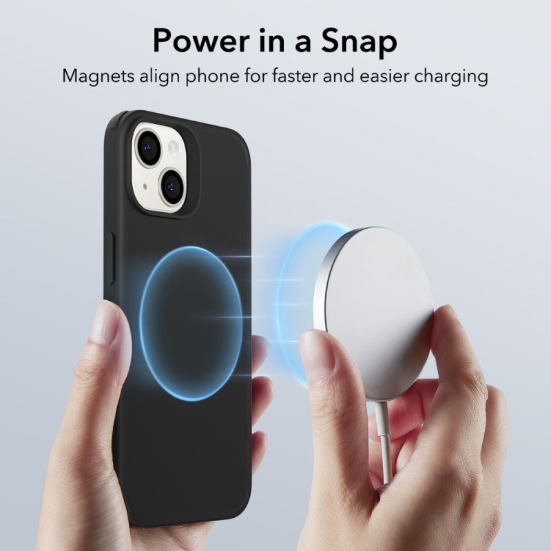 ESR CH HALOLOCK MagSafe кейс за iPhone 14 Plus / 15 Plus, черен - ESR CH HALOLOCK MagSafe кейс за iPhone 14 Plus / 15 Plus, черен - 4894240161784