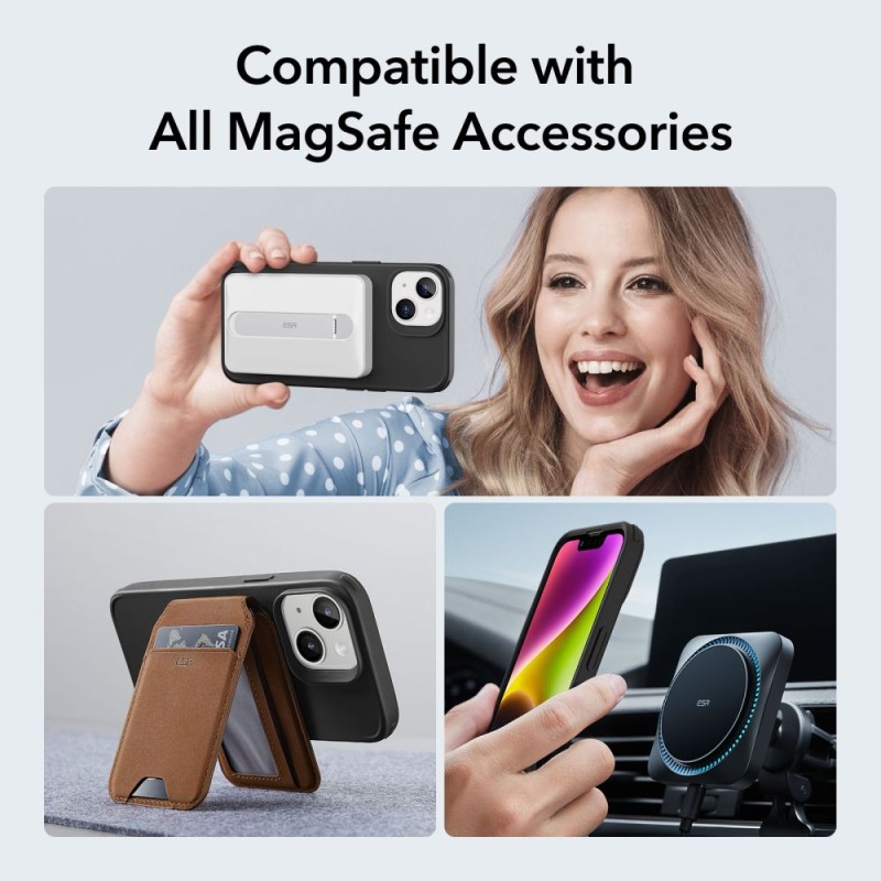 ESR CH HALOLOCK MagSafe кейс за iPhone 14 Plus / 15 Plus, черен - ESR CH HALOLOCK MagSafe кейс за iPhone 14 Plus / 15 Plus, черен - 4894240161784