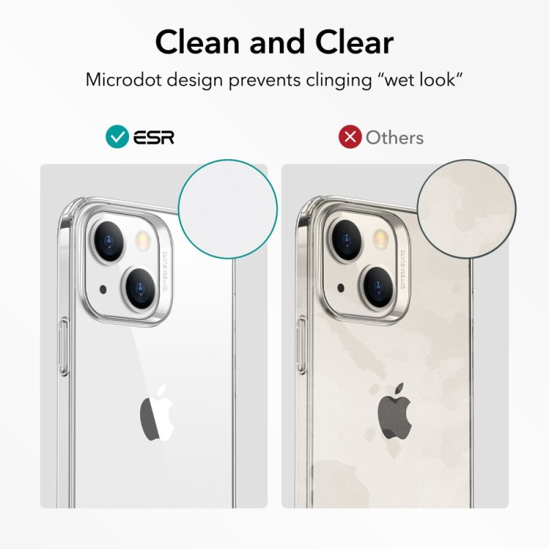 ESR PROJECT ZERO за iPhone 14 Plus / 15 Plus – прозрачен калъф - ESR PROJECT ZERO за iPhone 14 Plus / 15 Plus – прозрачен калъф - 4894240161920