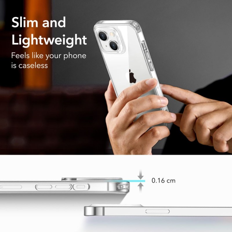 ESR PROJECT ZERO за iPhone 14 Plus / 15 Plus – прозрачен калъф - ESR PROJECT ZERO за iPhone 14 Plus / 15 Plus – прозрачен калъф - 4894240161920