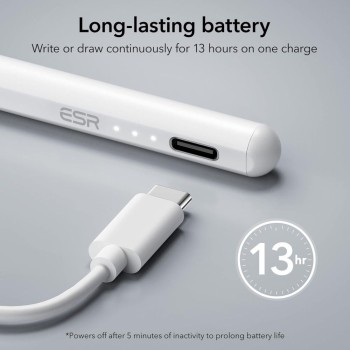 ESR Digital+ Magnetic стилус за iPad, бял