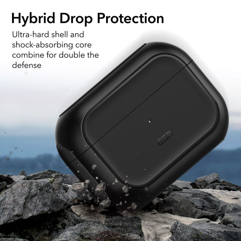 ESR ORBIT HALOLOCK MAGSAFE калъф за APPLE AIRPODS PRO 1/2 черен - 4894240171646