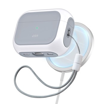 ESR ORBIT HALOLOCK Magsafe калъф за Apple AirPods Pro 1/2 (бял)