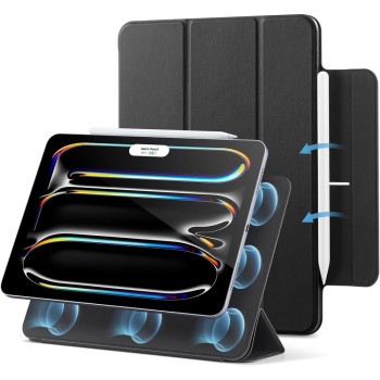ESR Rebound Magnetic Магнитен кейс за iPad Pro 11” (5/6) 2024–2025 Черен