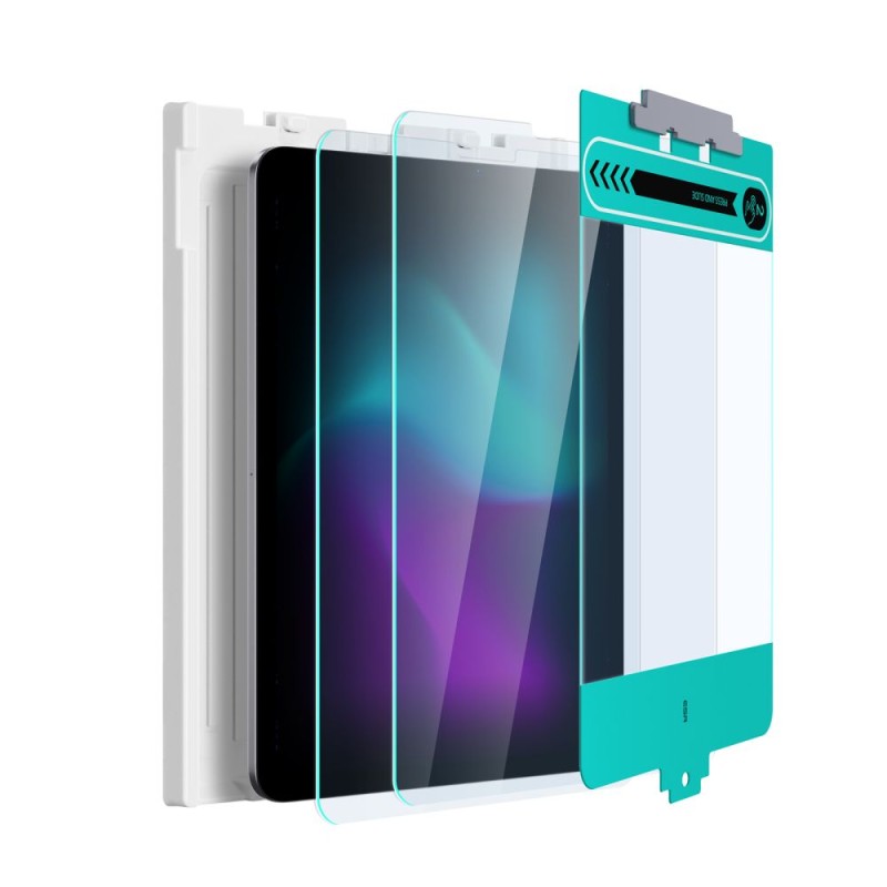 ESR Armorite комплект 2 бр. закалено стъкло за iPad Air 10.9” (4/5/2020–2022) и iPad Pro 11” (2/3/4/2020–2022) Clear - ESR Armorite комплект 2 бр. закалено стъкло за iPad Air 10.9” (4/5/2020–2022) и iPad Pro 11” (2/3/4/2020–2022) Clear - 4894240194782