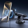 ESR HALOLOCK Магнитен MagSafe автомобилен държач за табло с безжично зарядно Qi2 15W (черен) - ESR HALOLOCK Магнитен MagSafe автомобилен държач за табло с безжично зарядно Qi2 15W (черен) - 4894240210963