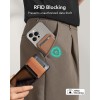 ESR Classic RFID Magnetic Wallet Stand с MagSafe – кафяв ESR Classic RFID Magnetic Wallet Stand с MagSafe – кафяв