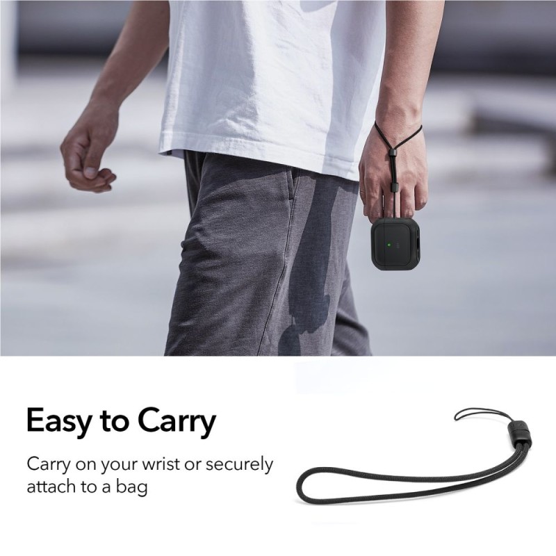 ESR ORBIT HALOLOCK Magsafe калъф за Apple AirPods 4 черен - ESR ORBIT HALOLOCK Magsafe калъф за Apple AirPods 4 черен - 4894240217580