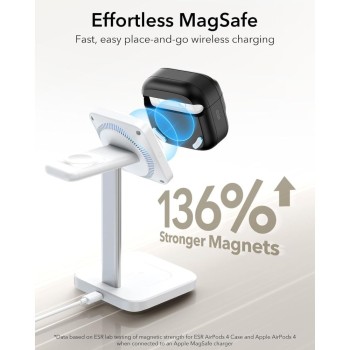 ESR PULSE HALOLOCK MagSafe кейс за Apple AirPods 4 / 5 Black ESR PULSE HALOLOCK MagSafe кейс за Apple AirPods 4 / 5 Black