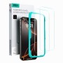 ESR закалено стъкло TEMPERED GLASS 2-Pack за iPhone 16, прозрачно