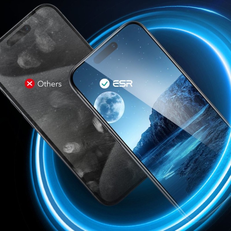 ESR закалено стъкло TEMPERED GLASS 2-Pack за iPhone 16, прозрачно - ESR закалено стъкло TEMPERED GLASS 2-Pack за iPhone 16, прозрачно - 4894240235935