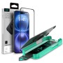 ESR Armorite закалено стъкло за iPhone 16 Black (черно)