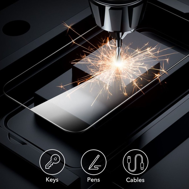 ESR закалено стъкло (TEMPERED GLASS) 2 бр. за iPhone 16 Pro Max – прозрачно - ESR закалено стъкло (TEMPERED GLASS) 2 бр. за iPhone 16 Pro Max – прозрачно - 4894240236093