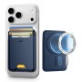ESR Classic RFID магнитен портфейл MagSafe тъмносин