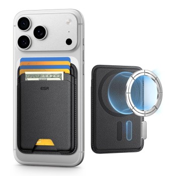 ESR CLASSIC RFID Magnetic Wallet MagSafe Midnight Black